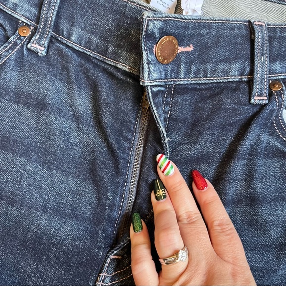 Lane Bryant flex magic waistband curvy high rise skinny jeans - Picture 4 of 11